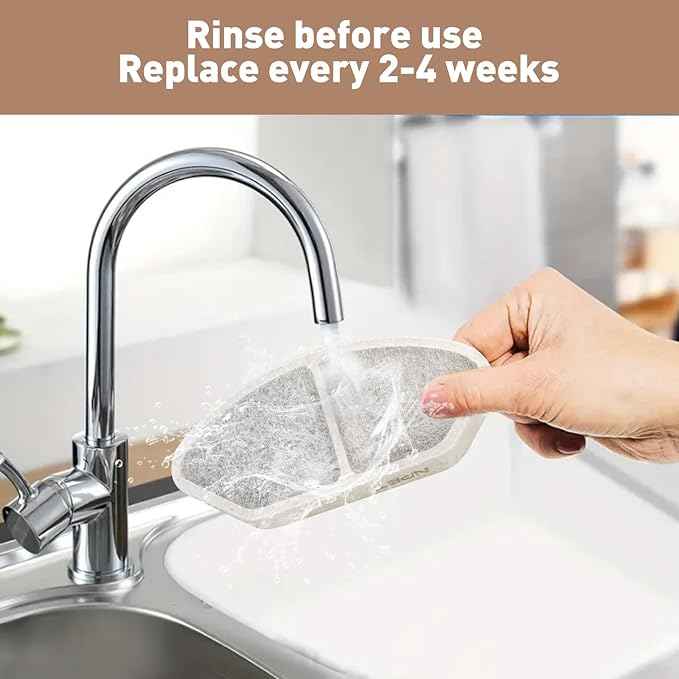 NPET Upgraded Design 4 Pack Replacement Filters for N280 Glass Pet Water Fountain Cat Water Dispenser