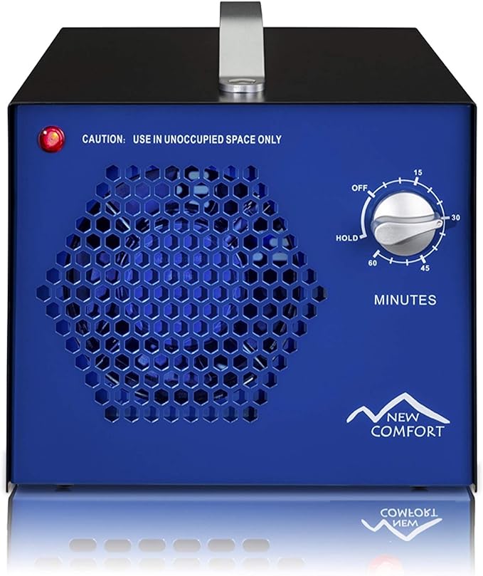 Blue Commercial Air Purifier Ozone Generator with UV