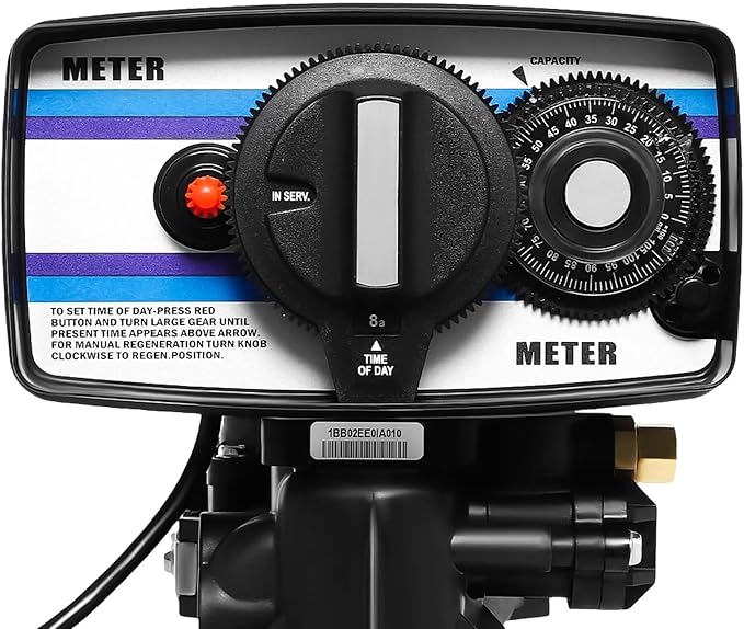 Water Softener Digital Control Valve High Automatic Timer Flow System for Whole House Filter Purifier