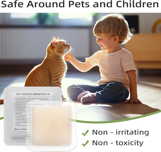 Smelling Fresh with N50-2.0 Odor Eliminator Exclusive for Pura Max Automatic Self-Cleaning Cat Litter Box - Cat Toilet Odor Control, Deodorant Aromatherapy Paste (6 Packs) - AquaVibe