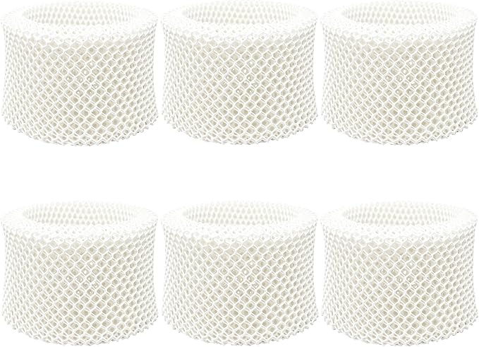 Colorfullife 6 Pack HAC-504 Humidifier Wicking Filters for Honeywell Humidifier HAC-504 HAC-504AW HAC504V1 HCM350 HCM-350W HCM-300T HCM-315T HCM-530 HCM-600 HCM-710 HEV-312, Replacement Filter A