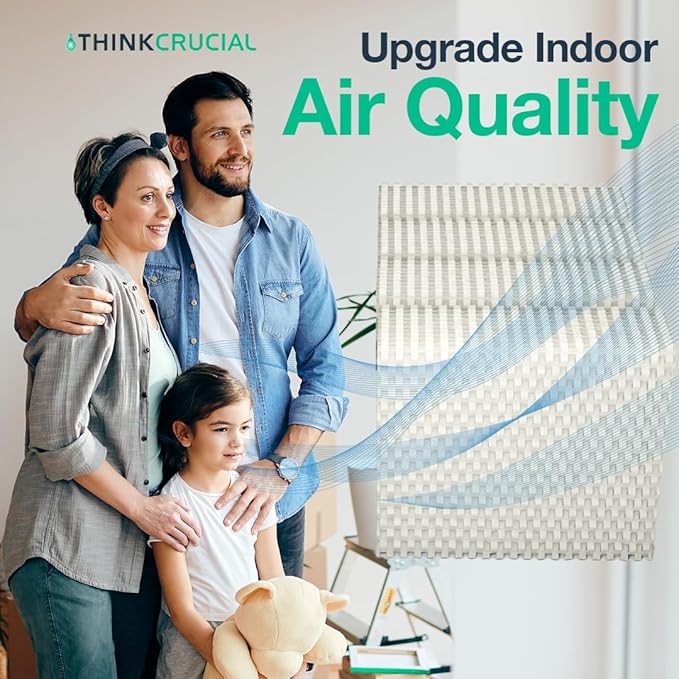 Think Crucial Replacement Humidifier Filters Compatible With Kenmore or Emerson Wick Filters Parts HDC 12, 14911 For Models 758.299751C, 758.299752C, 758.299870 (8 Pack)