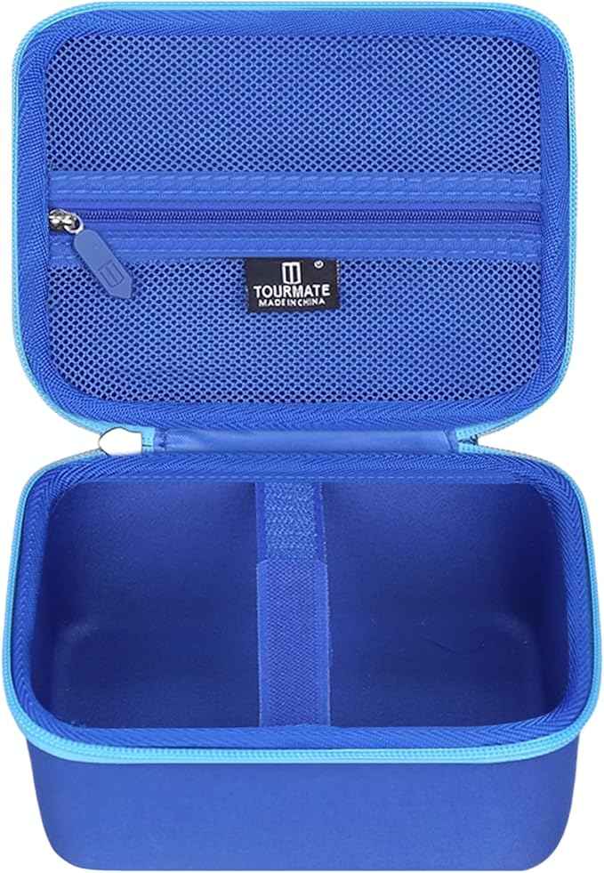 Water Filter for Sawyer Products Mini Water Filtration System, Protective Carrying for Drinking Straw, Squeeze Pouch and Other Accessories（Only Box） (Blue)