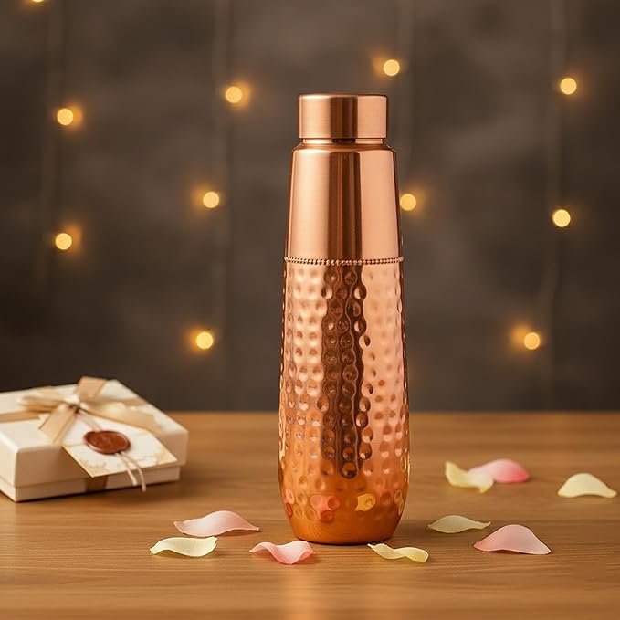 Copper Water Bottle A Leak Proof Ayurvedic Pure Copper Vessel