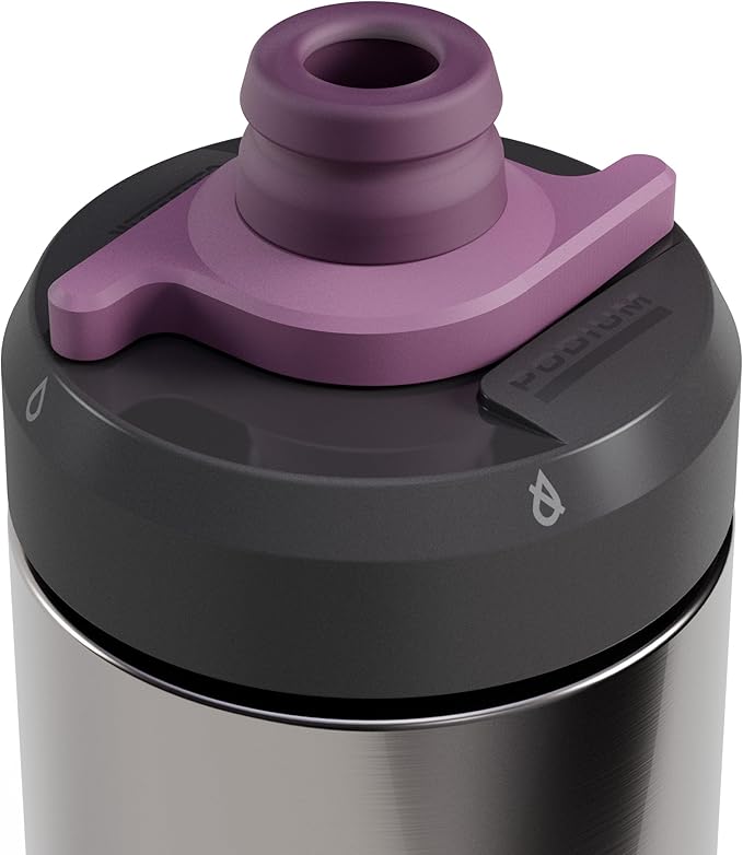 CamelBak Podium Steel Insulated Bike Water Bottle Mercury Lavendar, 22oz