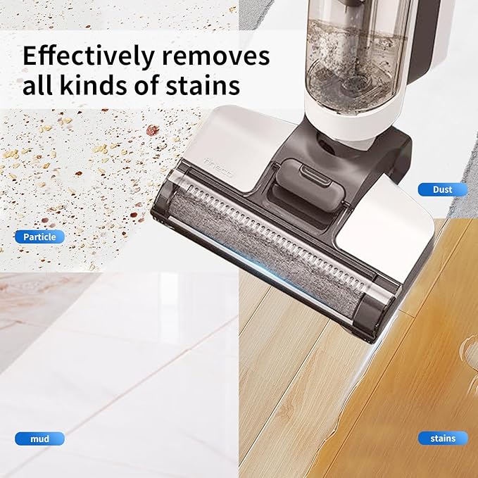 Roller Brush Replacement Compatible with Tineco iFloor 3,Floor One S3, iFloor 2 Cordless Vacuum Cleaner, Replacement Parts Include 2 Brush Rollers - AquaVibe