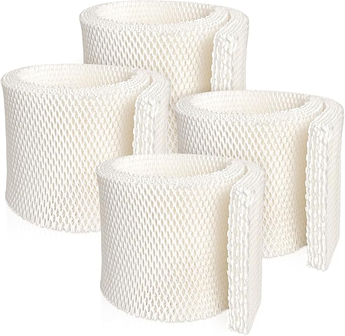 MAF1 Humidifier Wicking Filter Compatible with Air-Care, Emerson, Essick, MoistAir Filters MA0950 MA1200 MA1201, Ken More 14906, 14410, 14411 Humidifiers (4) - AquaVibe