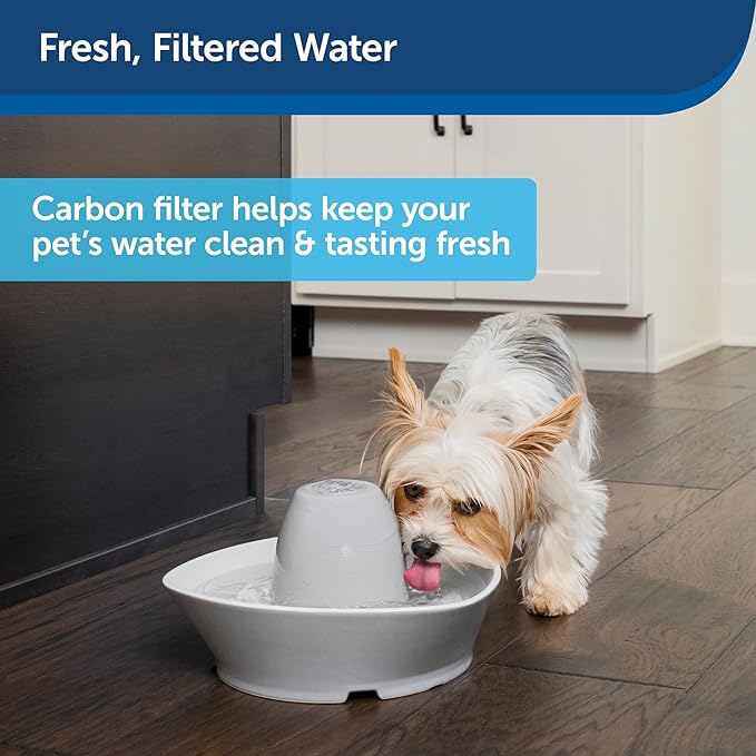 PetSafe Drinkwell Avalon & Pagoda Fountain Activated Carbon Filters - Better Hydration Choice - Long-Lasting Purity - Odor-Free Drinking - Universal Filter Replacement (Pack of 120)