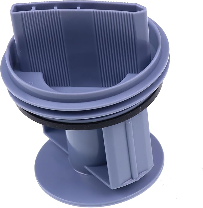 DVPARTS Washing Machine Filter Plug Cover Compatible with Drain Pump 00601996 601996 - AquaVibe