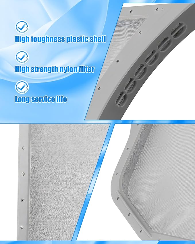 W11758174 Dryer Lint Filter Fit for Maytag MED5630HW2 DY12229000CY PS11755878 AP5805320 YIED5900HW0 YIED5900HW1 YIED5900HW2 and More, Dryer Lint Filter Trap Screen Replace W11758174 p5313133 - AquaVibe