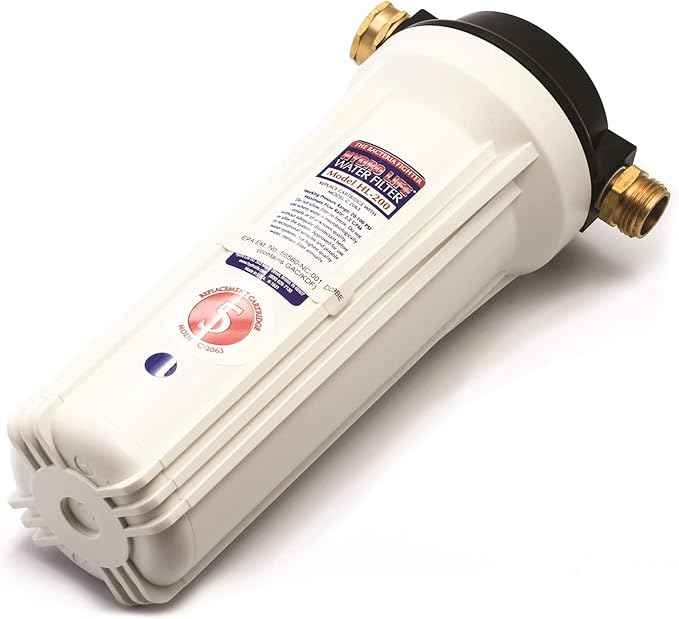 Hydro Life Camco HL-200 External Filter Kit , Filters with KDF Media & GAC for Protection from Contaminants, (52141)