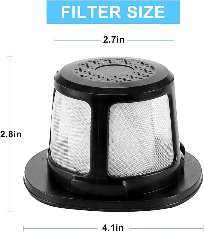 3061 Filter Replacement for Bissell Adapt/PowerLifter Ion Cordless Vacuum 2286 2482 2387 Compare to Part #1616323 1616322 1617684 LUXRILIX - AquaVibe