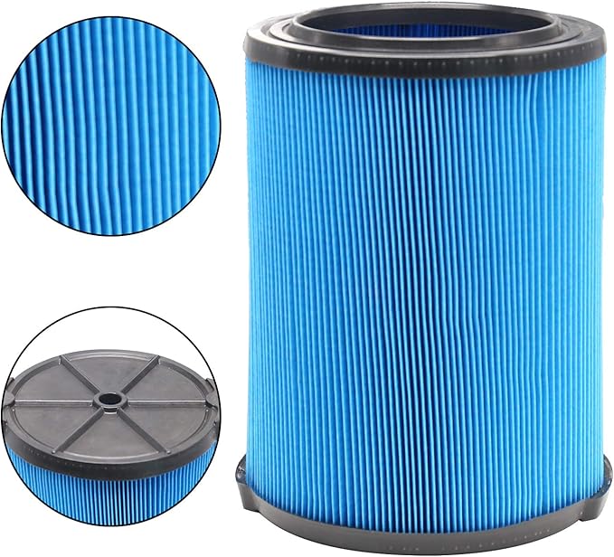 VF5000 3-Layer Pleated Paper Vacuum Filter for Rigid Vac 6-20 Gallon Wet Dry Vacuums WD1450 WD0970 WD1270 WD09700 WD06700 WD1680 WD1851 RV2400A - AquaVibe