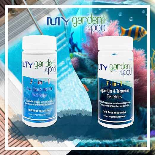 Lamotte WaterLink Spin Touch Kit; 3581 Mobile Spin Touch Lab, 4329 Chlorine/Bromine Plus Phosphate Disk, 50 ct; Carry Case and My Garden Pool Aquarium, Terrarium, Pool & Spa Test Strips, 100 ct.