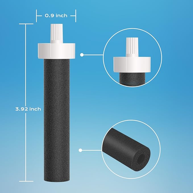Replacement for Brita Water Filter, Water Bottle Filter Compatible with Brita® BB06 Hard Sided, Stainless Steel and Sport Bottle Filter, 4 Count