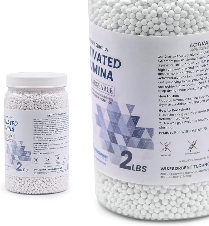 10 LBS Activated Alumina, Alumina Desiccant, Reusable Dessicant Dehumidifiers Desiccant Moisture Absorber