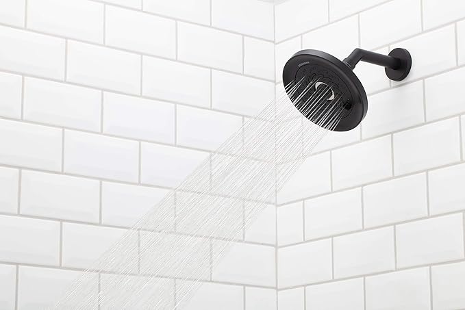 Speakman S-5000-MB-E175 Neo Exhilaration High Pressure Fixed Shower Head, 1.75 GPM, Matte Black