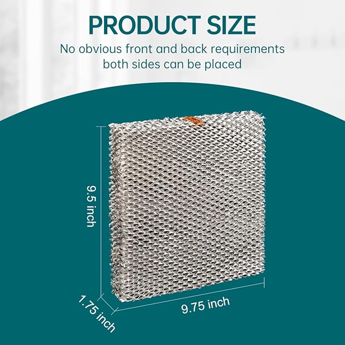A10 Water Panel Humidifier Filter Replacement Compatible with AprilAire Whole-HouseHumidifier Models110 220 500 500A 500M 550 558 and HC22P Replacement Wicking Humidifier Filter 4 Packs