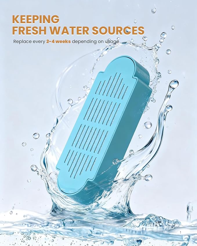Cat Water Fountain Replacement Filters - for Tomxcute P Series Cat Fountain
