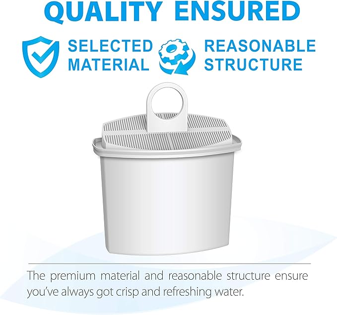 Waterdrop Coffee Water Filter, Replacement for Braun® KWF2, 3106, 3112, 3115, 3116, KF600, KF590E, KF580, KF550, KF190, KF187, KF155, KF150, KF140，TÜV SÜD Certified, 2 Packs - AquaVibe