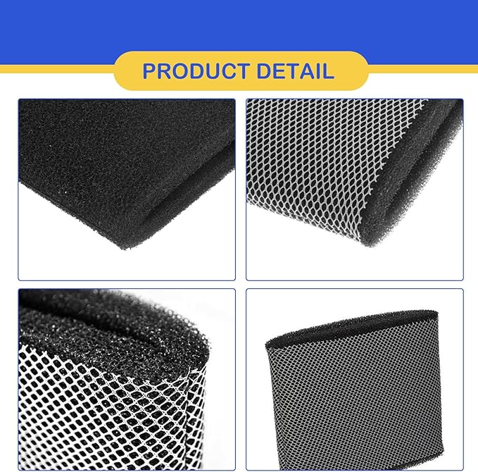 A04-1725-034 Humidifier Evaporator Pad Filter Replacement Compatible with Skuttle A04-1725-034 Humidifier, A04-1725-034 Water Panel, No Clips 3 Pack