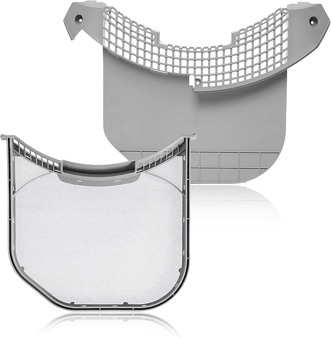 PartsBroz ADQ56656401 Dryer Lint Filter & MCK49049101 Trap Screen Cover Housing for LG Dryer Lint Filter Replacement, Kenmore Elite Dryer Parts for Vent ADQ566564 PS3531962 DLE3500W DLE3170W DLE3600W