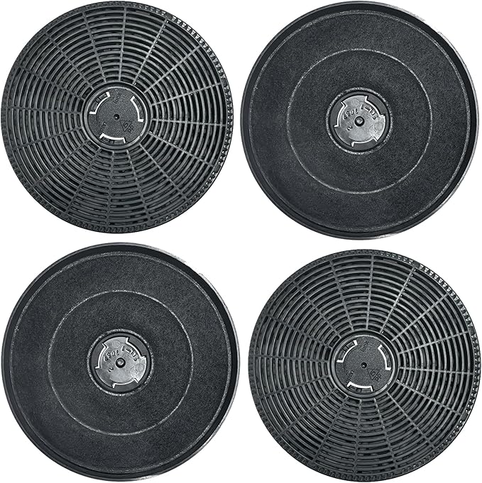4 Pack CVP/CVG-CF Charcoal Filter Replacement for Midea and COMFEE' Range Hoods CVP30W6AST, CVP36W6AST, CVG30W8AST, CVG36W8AST, CVG30W8AST, CVP30W4AST, CVP30WTAST, CVP36WTAST, CVP36W4AST, MVP30W6AST