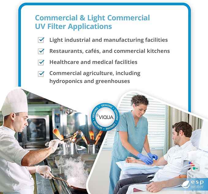 Viqua S950RL-HO High-Output UV Lamp Replacement for VP950, VP950M, SPV-950 Model Systems- UV Light Water Treatment, Genuine OEM uv Bulb Replacement