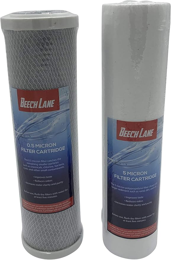 Beech Lane External RV Dual Water Replacement Filters - 1 Set