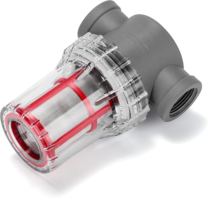 3/4'' Female NPT in-Line Strainer - Garden Hose Filter for High Pressure Washer, Sediment Filter with 200 Mesh Stainless Steel Screen (3/4'' 200 Mesh)