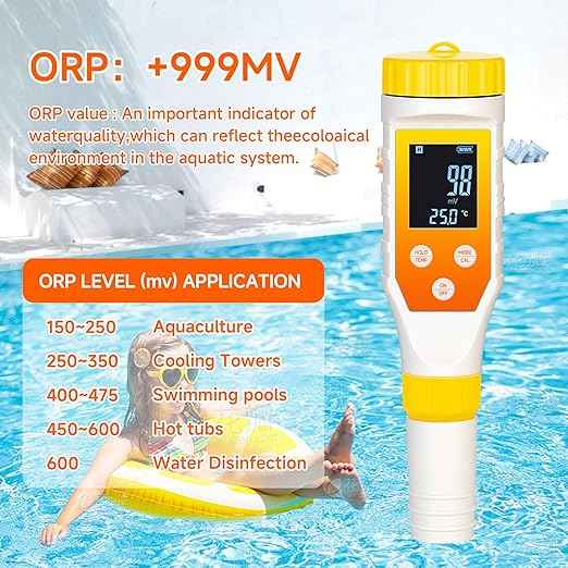 Hydrogen Water Tester,PH Meter 7 in 1 H2/TDS/EC/ORP/Salt/Temp with ATC & Backlight,Hydrogen Water Tester for Filtered Water, TDS Meter for Juice,Coffee,Your Plants.