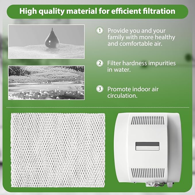 A35PR Humidifier Water Pad Filter Replacement for Aprilaire Honeywell A35 35, 10" x 13" x 1-5/8" - AquaVibe
