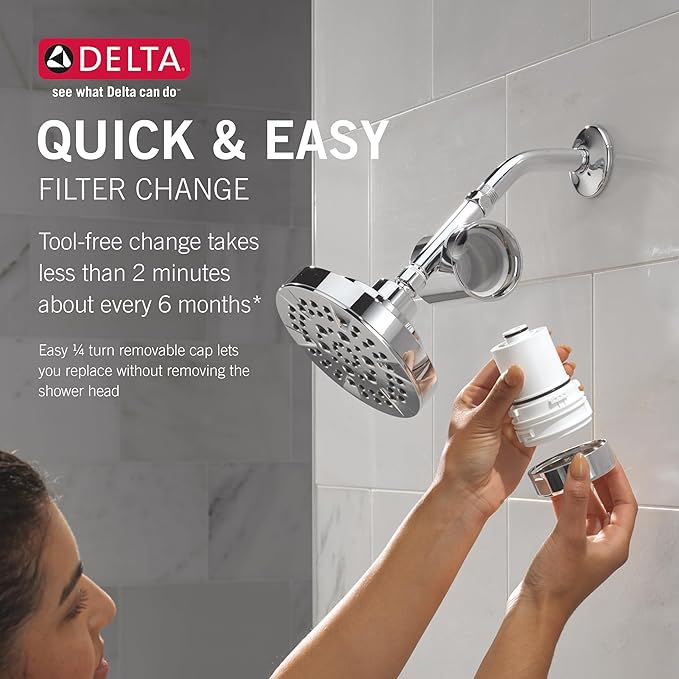 Delta Faucet Clarifi Replacement Shower Filter Cartridge, 7RC100