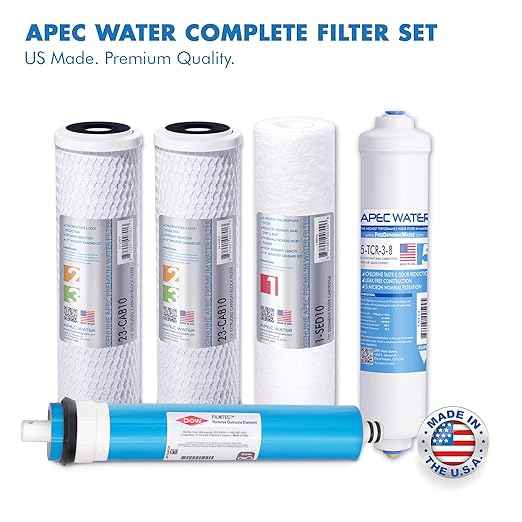 APEC Water Systems Ultimate RO-Hi Top Tier Supreme Certified High Output Fast Flow Ultra Safe Reverse Osmosis Drinking Water Filter System