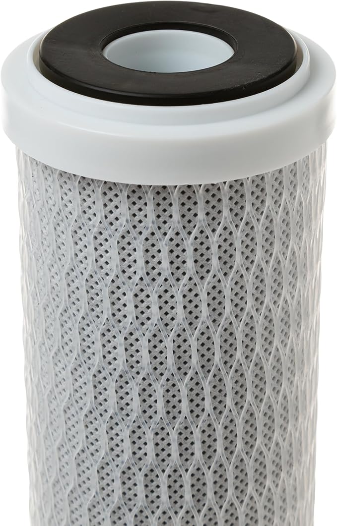 GE FX12P Under Sink Water Filter | Replacement for Reverse Osmosis System | NSF Certified: Reduces Sediment, Rust & Other Impurities from Water | Replace Every 6 Months for Best Results | 2 Filters