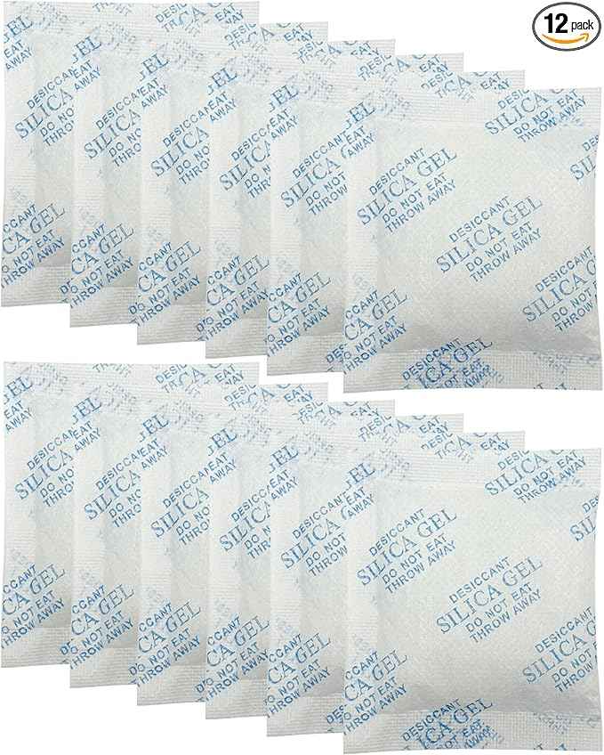 12-Pack Replacement Desiccant Bags for PETLIBRO Automatic Pet Feeders Cat Dog Feeders Desiccant Bag (12)