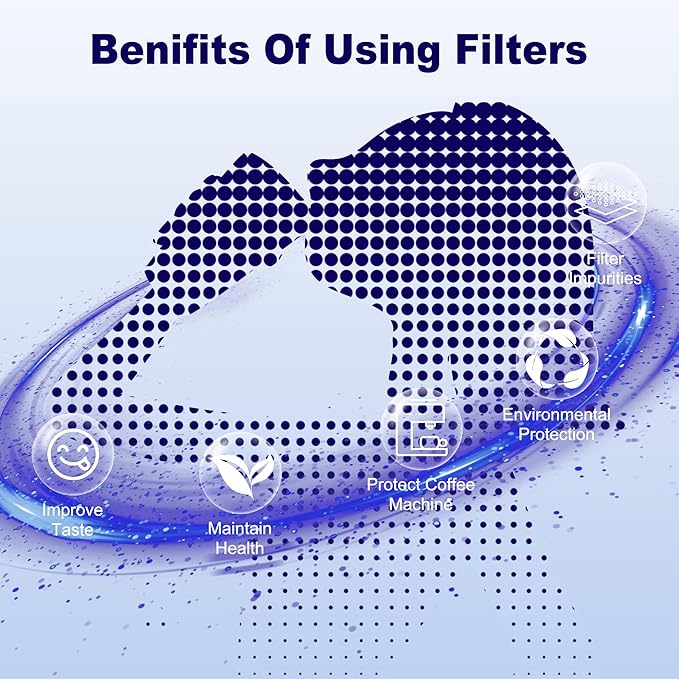 Replacement Water Filter for Breville Barista Touch Espresso Machine BES880, Barista Pro BES878, Oracle Touch BES990, Oracle BES980, Dual Boiler BES920 Bambino ClaroSwiss Sage, 4 Pack - AquaVibe