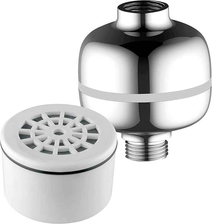 AquaCare by HotelSpa 1139 Replacement Disposable Enriched KDF Cartridge for Compact Universal Shower Filter or Filtered Shower Heads/Handheld Showers