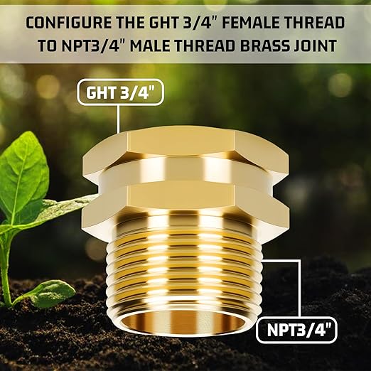Drip Irrigation Pressure Regulator Kit,25 PSI Pressure Reducer,Inline Drip Irrigation Filter,1/2" Tubing Connector,Garden Hose Irrigation System Components (2 Set)