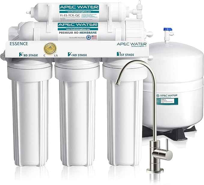 APEC ROES-50 5-Stage & Home Master 7-Stage Artesian Full Contact Reverse Osmosis Drinking Water Filter Systems