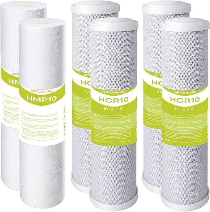2-Set Pre-Filter Stage 1-3, Fit for APEC RO Water Filter System Essence, Ultimate RO-45/90 /PH90 /Hi/PERM/Pump, ROES-50/75 /PH75, WFS-1000