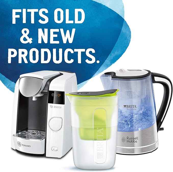 BRITA S1330 MAXTRA+ water filter cartridges, compatible with all jugs for chlorine and limescale reduction, 12 pack
