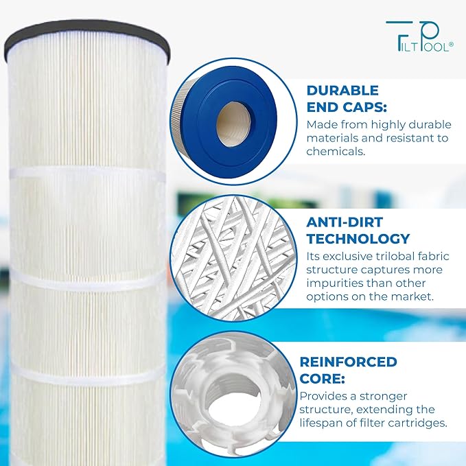 FP-1790 - Pool Filter Replacement for Hayward C900, CX900RE, Pleatco PA90, Ultral-B6, Unicel C-8409, Filbur FC-1292 & Sta-Rite PXC95 Systems - Swimming Pool Cartridge Filter - 1 PC, 90 SQFT