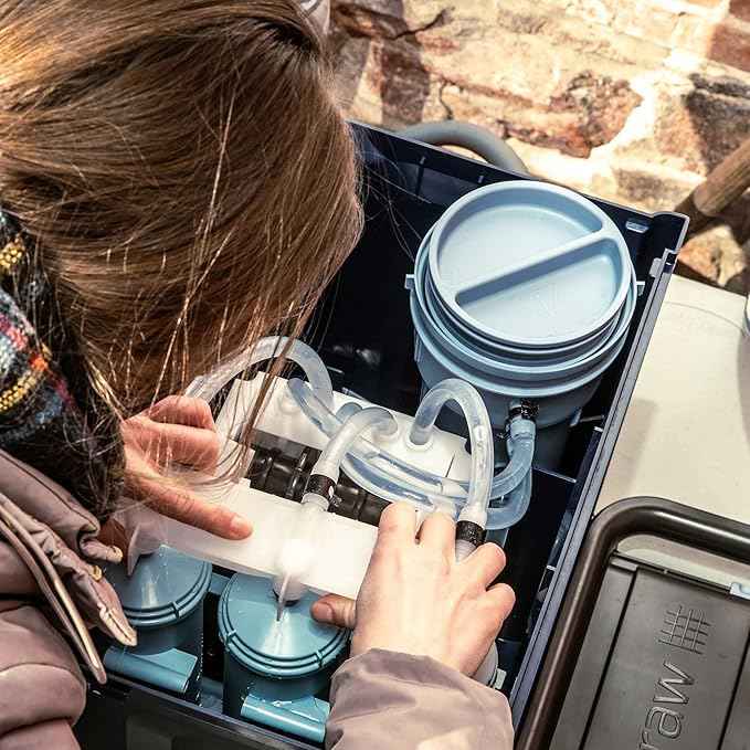 LifeStraw Max – High Flow, High-Capacity Water Filter and Purifier for Survival, Emergencies, and Humanitarian Aid