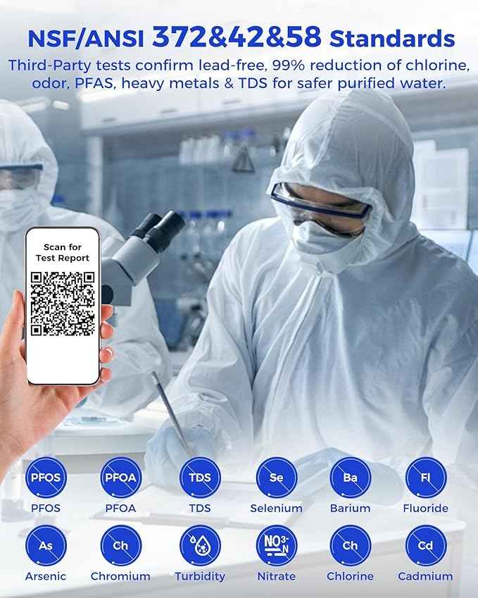 7-Stage Countertop Reverse Osmosis Water Filter System, 528 Gallons RO Water Filtration with Portable Pitcher, NSF/ANSI 372,53,42,58, Reduce TDS PFAS, 5 Volumes, 3:1 Pure to Drain CT910