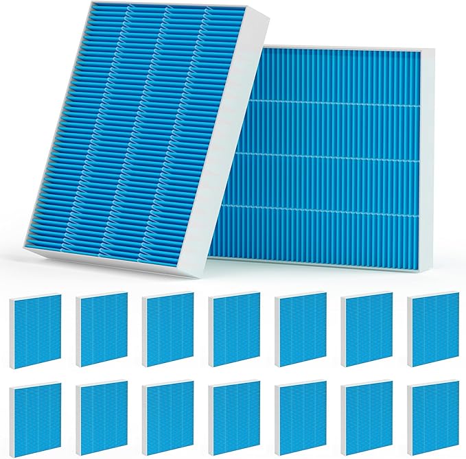 Leemone 16-Pack 6000S Humidifier Wick Filter Replacement for LEVOIT Superior 6000S Smart Evaporative Humidifier, Effectively Capture Large Particles and Minerals