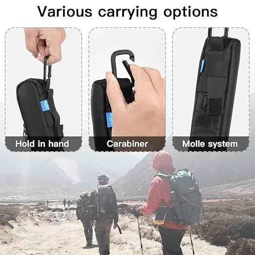 Xxerciz 2 Pack Travel Carry Case Compatible with LifeStraw, Personal Water Filter Storage Case Portable Water Purifier Case for Hiking Camping Backpacking (Case Only)