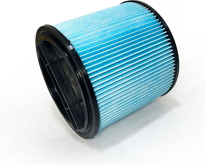 Nispira 90350 90304 90344 High Performance Filter Cartridge Replacement For Shop-Vac Wet Dry Vacuum Nanofiber with Lid, 2 Packs - AquaVibe