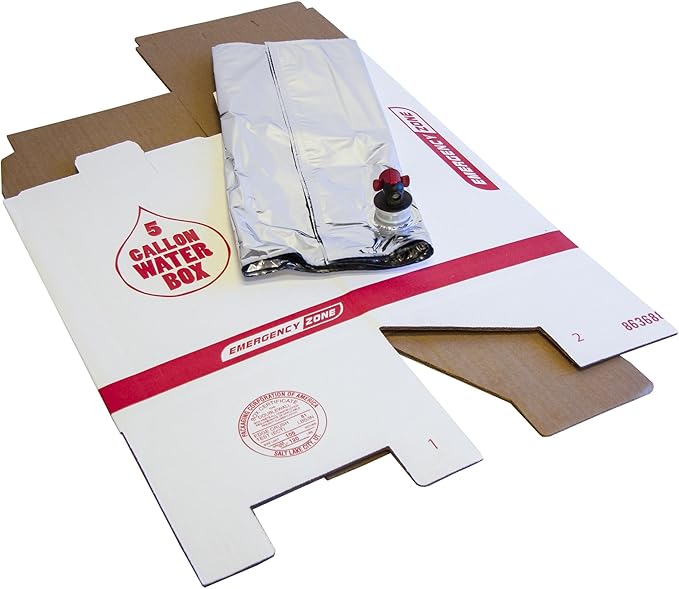 Emergency Zone 50-Gallon Home Water Storage/Treatment Kit
