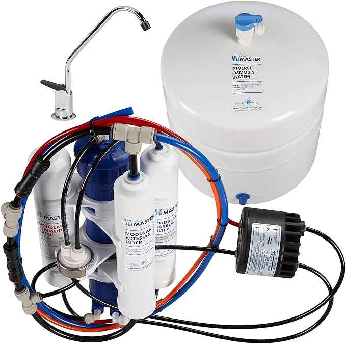 APEC ROES-50 5-Stage & Home Master 7-Stage Artesian Full Contact Reverse Osmosis Drinking Water Filter Systems